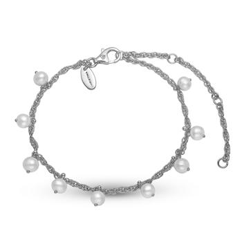 Christina Jewelry Dangling Pearls Bracelet, model 601-S47