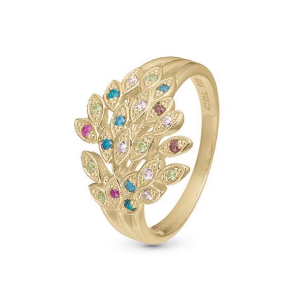 Christina Jewelry Golden charm Fingerrings, model 4.11.B-59